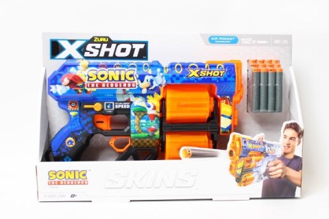 ZURU X-SHOT SkinsDread wyrzutnia Sonic 36583 47526 ZURU X-SHOT SkinsDread wyrzutnia Sonic 36583 47526