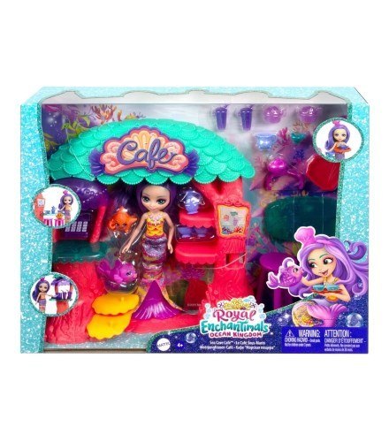Enchantimals Podwodna Kawiarnia HCF86 p3 MATTEL Enchantimals Podwodna Kawiarnia HCF86 p3 MATTEL