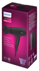 Philips | Suszarka do włosów | BHD308/10 Seria 3000 | 1600 W | Liczba ustawień temperatury | Czarny