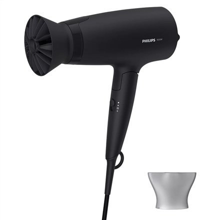 Philips | Suszarka do włosów | BHD308/10 Seria 3000 | 1600 W | Liczba ustawień temperatury | Czarny Philips | Suszarka do włosów | BHD308/10 Seria 3000 | 1600 W | Liczba ustawień temperatury | Czarny