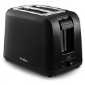 TEFAL | TT1A1830 | Toster | Moc 800 W | Ilość slotów: 2 | Materiał obudowy: tworzywo sztuczne | Czarny
