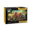 Puzzle 3D Triceratops National Geographic DS1052 Cubic Fun
