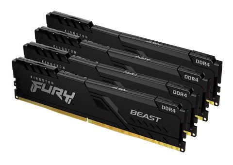 64GB DDR4-3200MHZ CL16 DIMM/(KIT OF 4) FURY BEAST BLACK 64GB DDR4-3200MHZ CL16 DIMM/(KIT OF 4) FURY BEAST BLACK