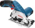 BOSCH PILARKA TARCZOWA 12V 85mm BEZ AKUMULATORÓW I ŁADOWARKI L-BOXX GKS 12V-26 SOLO