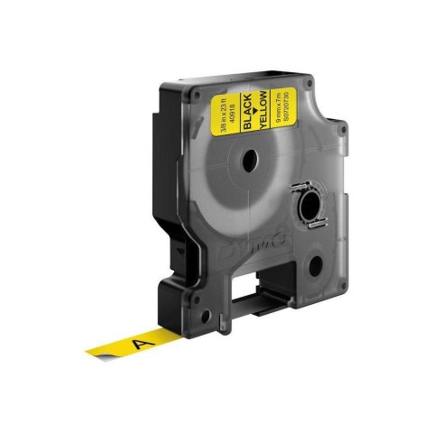 D1-TAPE 9MM X 7M/BLACK ON YELLOW D1-TAPE 9MM X 7M/BLACK ON YELLOW