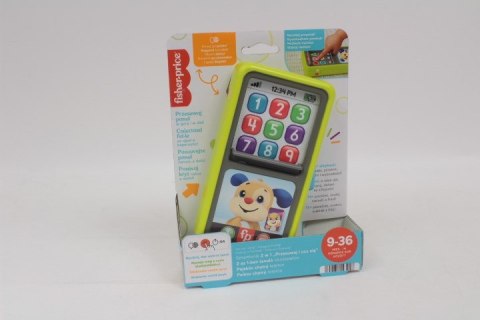 PROMO Fisher-Price Smartfonik 2w1 Przesuwaj i ucz się telefon HNL43 MATTEL PROMO Fisher-Price Smartfonik 2w1 Przesuwaj i ucz się telefon HNL43 MATTEL