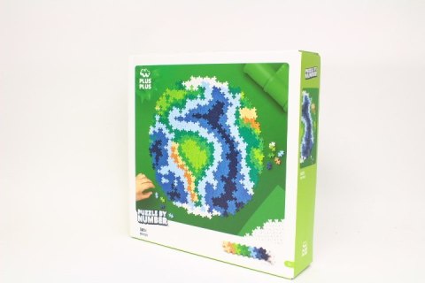 Plus Plus Puzzle By number Ziemia 800 elementów 3914 DANTE Plus Plus Puzzle By number Ziemia 800 elementów 3914 DANTE