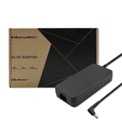 Qoltec Zasilacz do Asus 180W | 19V | 9.5A | 5.5*2.5 | +kabel zasilający Qoltec Zasilacz do Asus 180W | 19V | 9.5A | 5.5*2.5 | +kabel zasilający