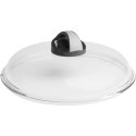 Szklana pokrywka z regulacją pary - 32 cm