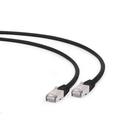 Kabel kat.6A SFTP LSZH Patch cord 0,5m (czarny) Gembird Kabel kat.6A SFTP LSZH Patch cord 0,5m (czarny) Gembird
