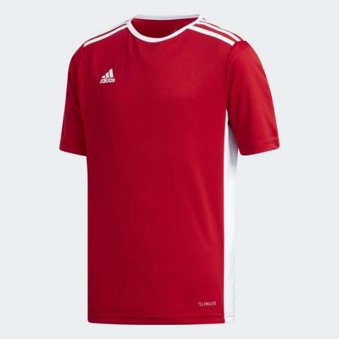 Koszulka dla dzieci adidas Entrada 18 Jersey JUNIOR czerwona CF1050 Koszulka dla dzieci adidas Entrada 18 Jersey JUNIOR czerwona CF1050