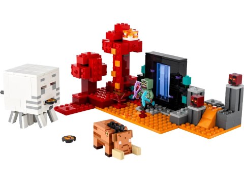 LEGO 21255 MINECRAFT Zasadzka w portalu do Netheru p4 LEGO 21255 MINECRAFT Zasadzka w portalu do Netheru p4