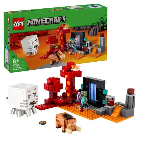LEGO 21255 MINECRAFT Zasadzka w portalu do Netheru p4 LEGO 21255 MINECRAFT Zasadzka w portalu do Netheru p4