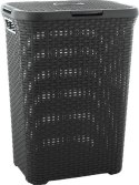 CURVER KOSZ NA BIELIZNĘ "NATURAL STYLE" 60L /CIEMNY SZARY