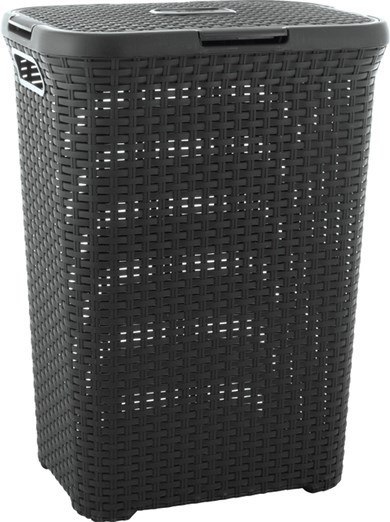 CURVER KOSZ NA BIELIZNĘ "NATURAL STYLE" 60L /CIEMNY SZARY CURVER KOSZ NA BIELIZNĘ "NATURAL STYLE" 60L /CIEMNY SZARY