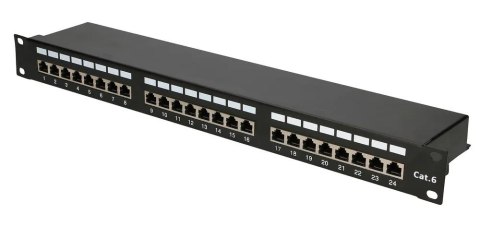 Extralink CAT6 STP V2 | Patchpanel | 24 porty Extralink CAT6 STP V2 | Patchpanel | 24 porty