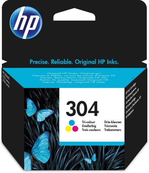 HP 304 - farve (cyjan, magenta, gul) - HP 304 - farve (cyjan, magenta, gul) -
