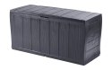 KETER SKRZYNIA OGRODOWA-BALKONOWA SHERWOOD 270 L GRAFIT