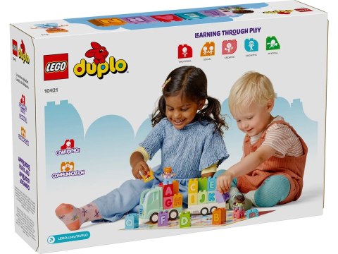 LEGO 10421 DUPLO Town Ciężarówka z alfabetem p3 LEGO 10421 DUPLO Town Ciężarówka z alfabetem p3