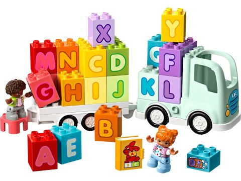 LEGO 10421 DUPLO Town Ciężarówka z alfabetem p3 LEGO 10421 DUPLO Town Ciężarówka z alfabetem p3