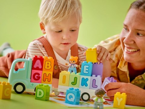 LEGO 10421 DUPLO Town Ciężarówka z alfabetem p3 LEGO 10421 DUPLO Town Ciężarówka z alfabetem p3