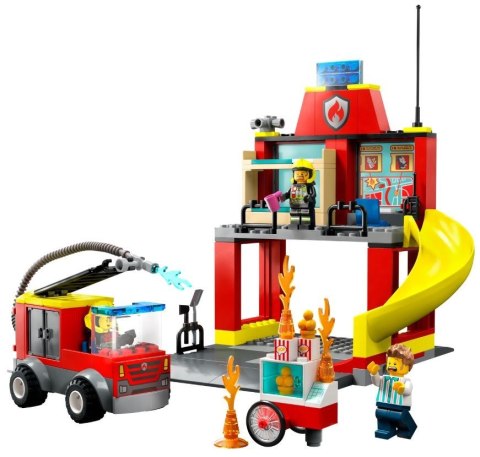 LEGO 60375 CITY Remiza strażacka i wóz strażacki p3 LEGO 60375 CITY Remiza strażacka i wóz strażacki p3
