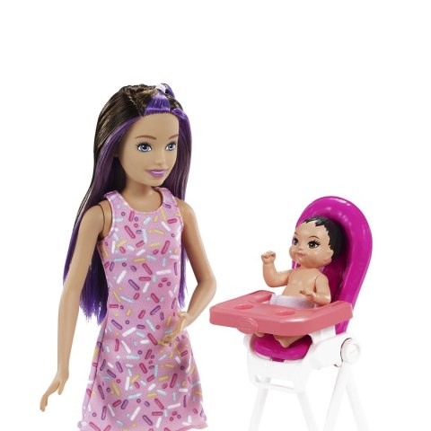 PROMO Barbie Lalka Skipper Miniurodziny krzesełko GRP40 MATTEL PROMO Barbie Lalka Skipper Miniurodziny krzesełko GRP40 MATTEL