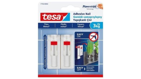 TESA GWÓŹDŹ SAMOPRZYLEPNY DO PŁYTEK 3KG /REGULOWANY TESA GWÓŹDŹ SAMOPRZYLEPNY DO PŁYTEK 3KG /REGULOWANY