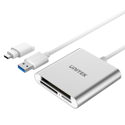Unitek Y-9313D USB Typ-C czytnik kart All-in-One Unitek Y-9313D USB Typ-C czytnik kart All-in-One