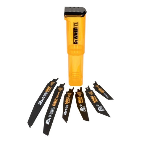 Dewalt brzeszczoty do pilarek szablowych - komplet zestaw 6 Dewalt brzeszczoty do pilarek szablowych - komplet zestaw 6