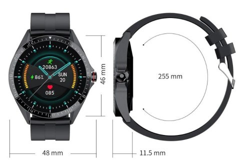 Smartwatch Kumi GW16T srebrny Smartwatch Kumi GW16T srebrny