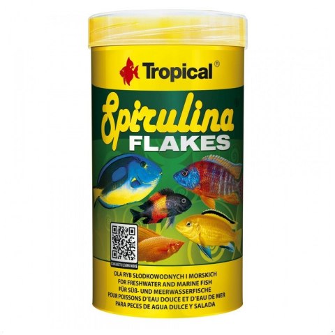 TROPICAL SPIRULINA FLAKES 250ML/50G TROPICAL SPIRULINA FLAKES 250ML/50G
