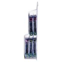 Oral-B CrossAction , 10 pc(s), Black, 3 month(s), CleanMaximiser, Oral-B, Box