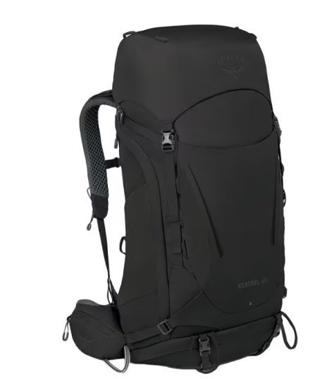 Plecak trekkingowy OSPREY Kestrel 48 czarny L/XL Plecak trekkingowy OSPREY Kestrel 48 czarny L/XL