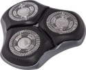 Remington SPR-XR141, Shaving head, 1 head(s), Black, Stainless steel, Metal, Plastic