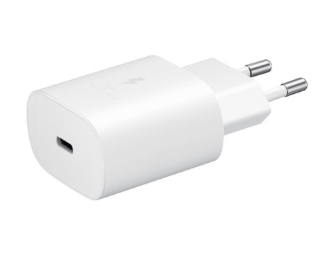 Samsung Travel Fast Charger (USB Type-C) 2A 25W, White Samsung Travel Fast Charger (USB Type-C) 2A 25W, White