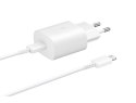 Samsung Travel Fast Charger (USB Type-C) 2A 25W, White