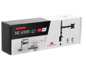Uchwyt biurkowy do monitora Maclean MC-690 (biurkowy, Obrotowy, Uchylny; 13" - 27"; max. 8kg) Uchwyt biurkowy do monitora Maclean MC-690 (biurkowy, Obrotowy, Uchylny; 13" - 27"; max. 8kg)