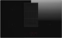 Elica NikolaTesla Prime S, Black, Built-in, 83 cm, Zone induction hob, Tempered glass, 4 zone(s)