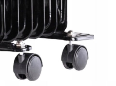 GRZEJNIK OLEJOWY 7-ŻEBEREK 1500W CZARNY GRZEJNIK OLEJOWY 7-ŻEBEREK 1500W CZARNY