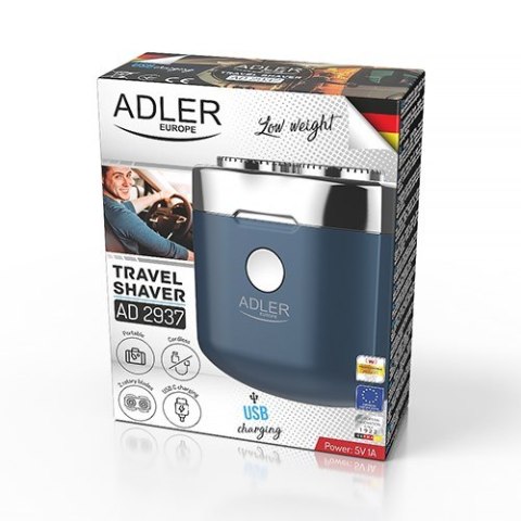 Golarka podróżna USB ADLER AD 2937 Golarka podróżna USB ADLER AD 2937