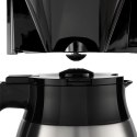 Melitta 1025-16, Drip coffee maker, 1.25 L, 1080 W, Black, Silver