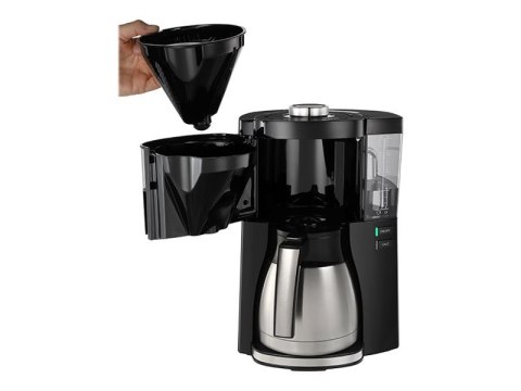Melitta 1025-16, Drip coffee maker, 1.25 L, 1080 W, Black, Silver Melitta 1025-16, Drip coffee maker, 1.25 L, 1080 W, Black, Silver