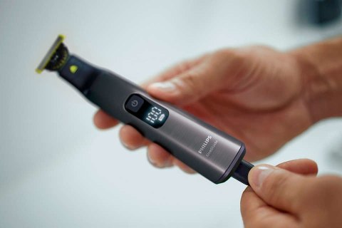 Philips | Trymer do włosów, twarzy i ciała | QP6551/15 OneBlade Pro | Bezprzewodowy | Na mokro i na sucho | Liczba stopni długoś Philips | Trymer do włosów, twarzy i ciała | QP6551/15 OneBlade Pro | Bezprzewodowy | Na mokro i na sucho | Liczba stopni długoś
