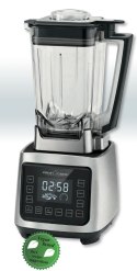 ProfiCook PC-UM 1127, Tabletop blender, 2 L, Pulse function, Ice crushing, 2000 W, Black, Stainless steel