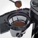 Severin KA 4813, Drip coffee maker, Coffee beans, Ground coffee, Built-in grinder, 1000 W, Black, Stainless steel