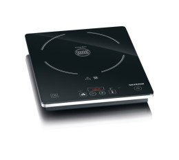 Severin KP 1071, Black, Countertop, Zone induction hob, Glass-ceramic, 1 zone(s), 1 zone(s)