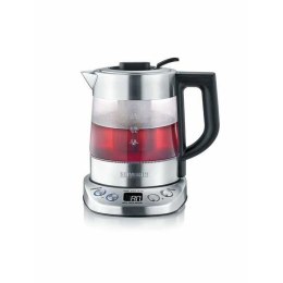 Severin WK 3473, 1 L, 2200 W, Stainless steel, Transparent, Glass, Stainless steel, Adjustable thermostat, Water level indicator