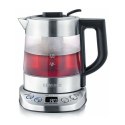 Severin WK 3473, 1 L, 2200 W, Stainless steel, Transparent, Glass, Stainless steel, Adjustable thermostat, Water level indicator