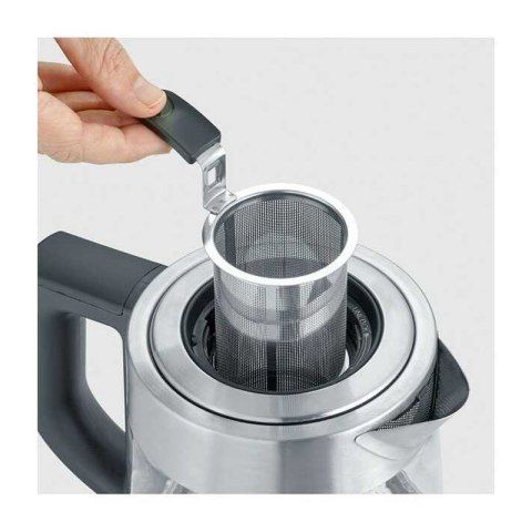 Severin WK 3473, 1 L, 2200 W, Stainless steel, Transparent, Glass, Stainless steel, Adjustable thermostat, Water level indicator Severin WK 3473, 1 L, 2200 W, Stainless steel, Transparent, Glass, Stainless steel, Adjustable thermostat, Water level indicator